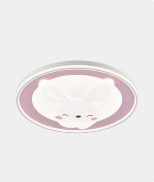 PANEL LED FLUSH MOUNT CEILING LIGHT FIXTURE 42 W – PINK RABBIT.