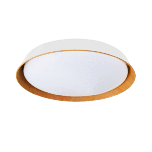 PANEL LED FLUSH MOUNT CEILING LIGHT FIXTURE 42 W – WHITE + WOOD