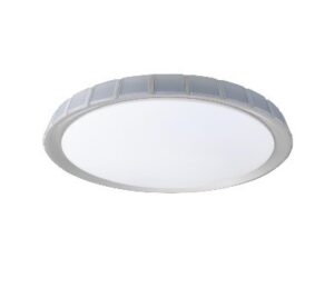 PANEL LED FLUSH MOUNT CEILING LIGHT FIXTURE 42 W – SILVER