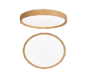 PANEL LED FLUSH MOUNT CEILING LIGHT FIXTURE 42 W – NATURAL WOODD